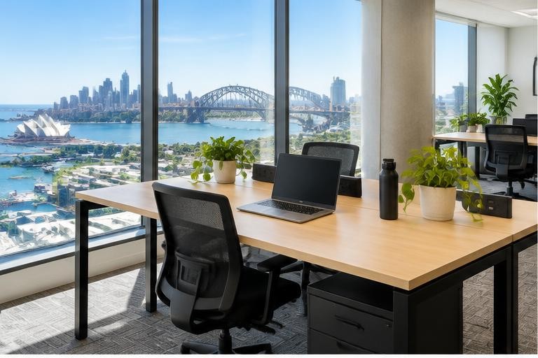 Hot Desk near Wynyard Station, Sydney CBD, Sydney